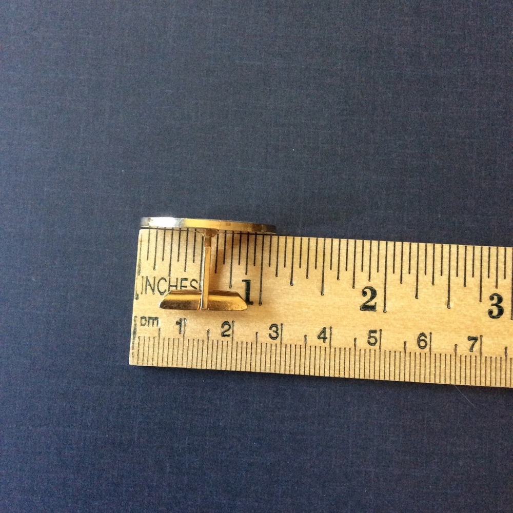 Vintage 1950s Enamel Cufflinks - Picture 9 of 10